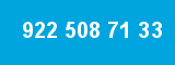 922 508 71 33 922 508 71 33